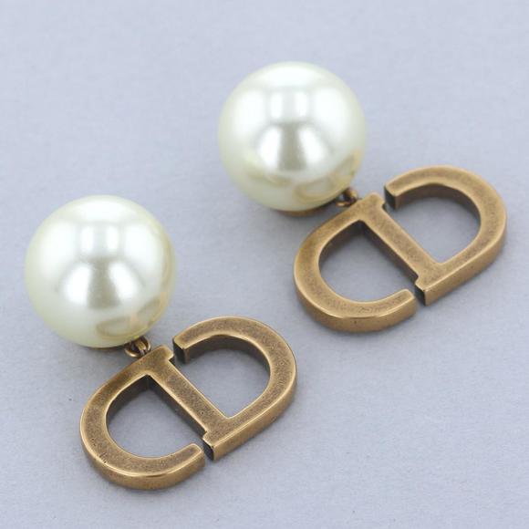 Dior Measurement Pearl Crystal Earrings A - Picture 4 of 6